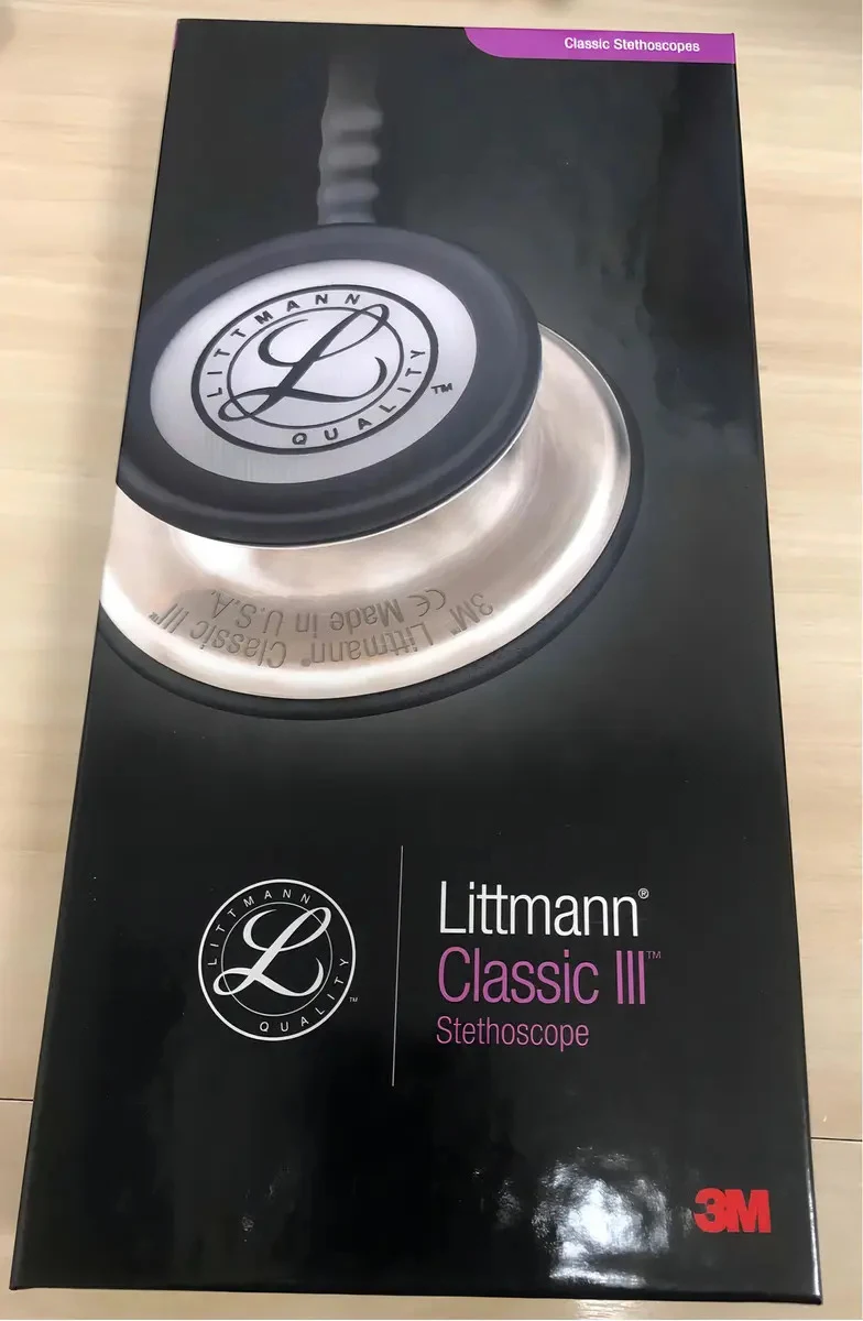 Estetoscópio 3M Littmann Classic III 5620 Preto