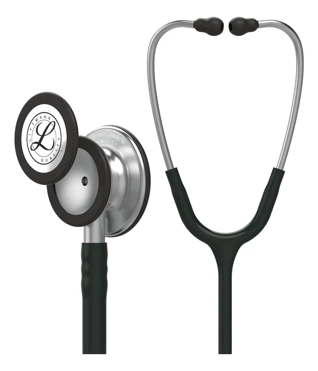 Estetoscópio 3M Littmann Classic III Preto 5620