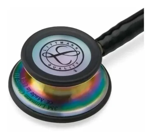 Estetoscópio 3M Littmann Classic III Black Rainbow 5870