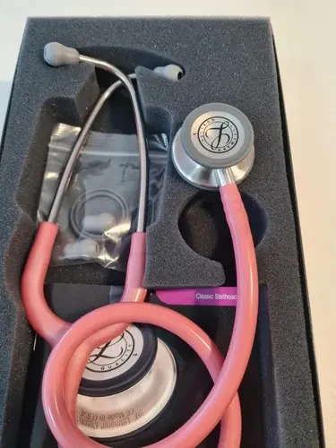 Estetoscópio 3M Littmann Classic III 5633 Rosa Pérola