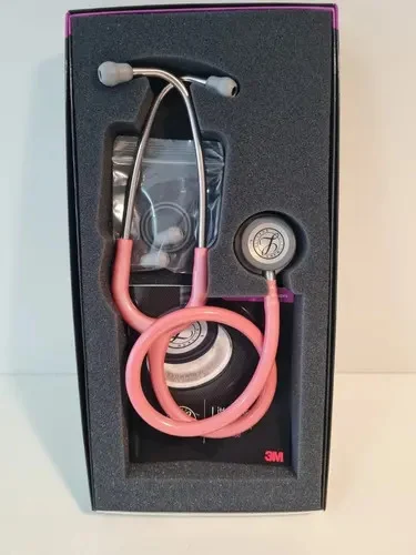 Estetoscópio 3M Littmann Classic III 5633 Rosa Pérola