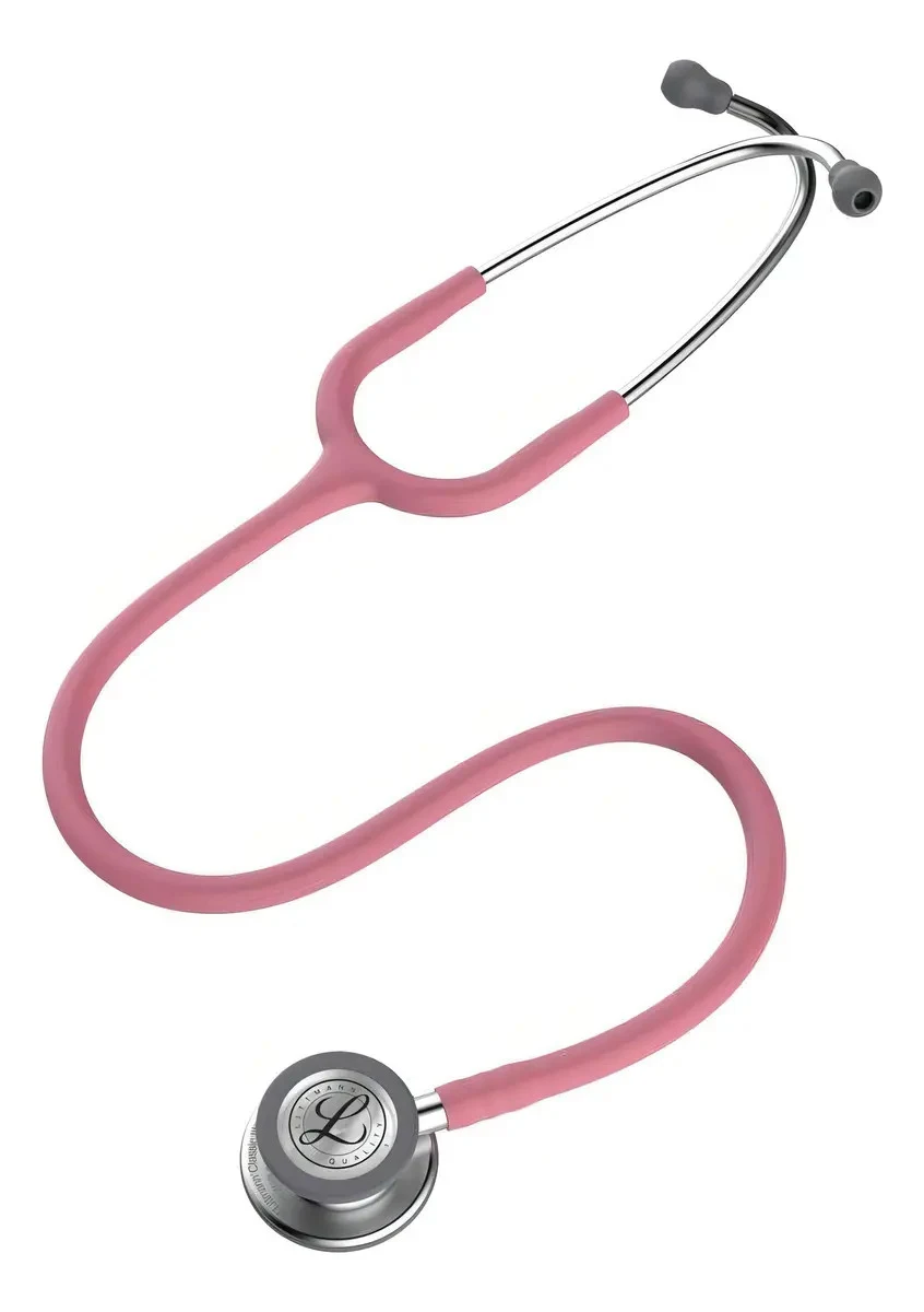 Estetoscópio 3M Littmann Classic III 5633 Rosa Pérola