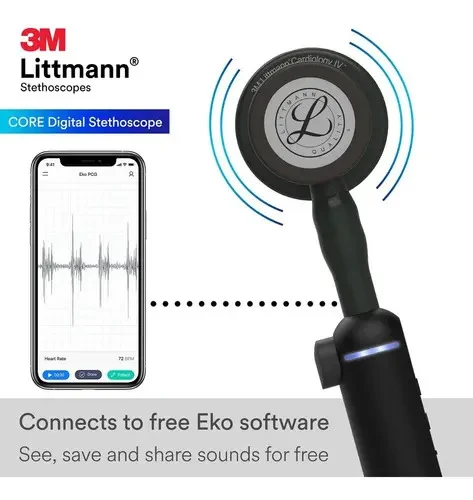 Estetoscópio 3M Littmann CORE Digital Bluetooth 8480