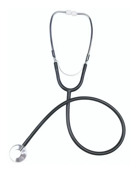 Estetoscópio Simples AccuMed Preto