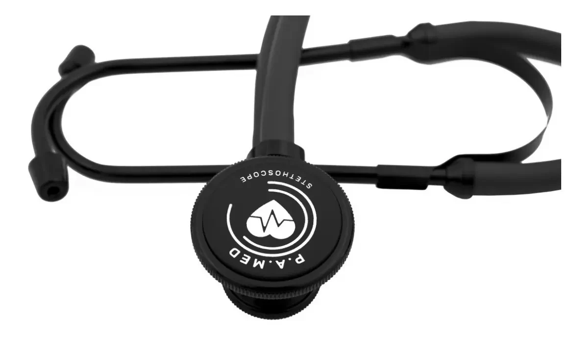 Estetoscópio Duplo Rappaport P.A. Med Black Edition