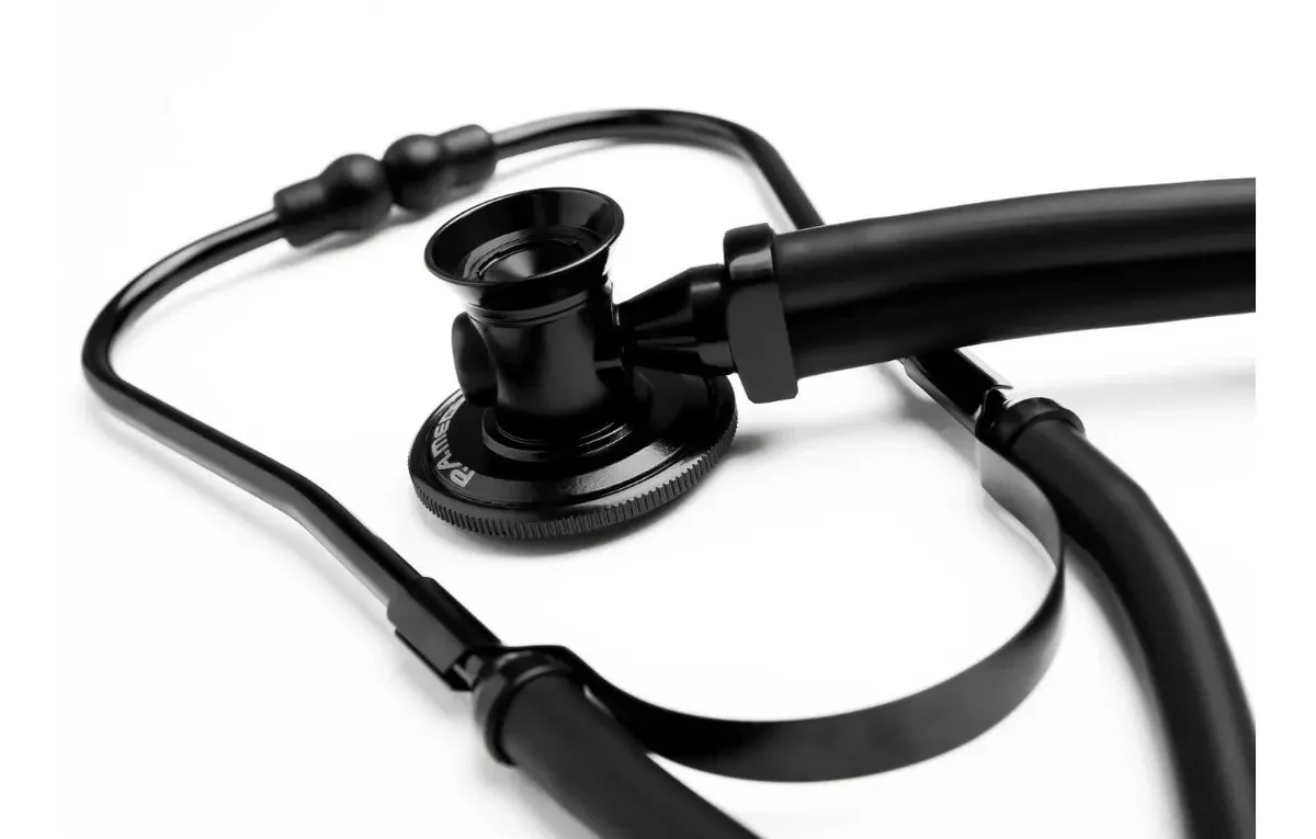 Estetoscópio P.A. Med Rappaport Black Edition Duplo