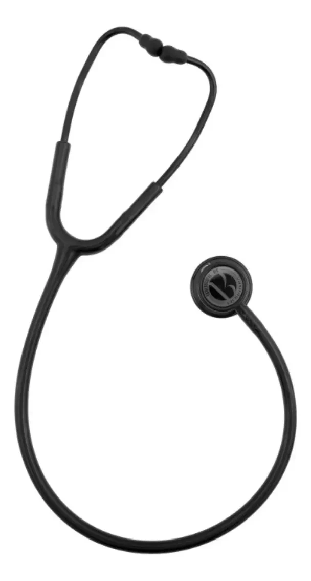 Estetoscópio BIC Eternity Duplo Inox Adulto e Pediátrico Preto
