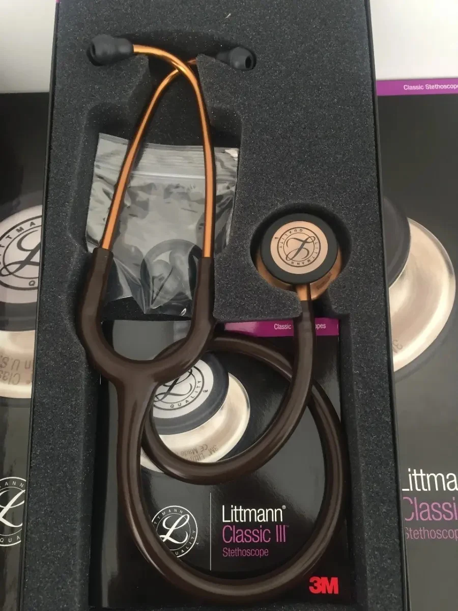 Estetoscópio 3M Littmann Classic III 5809 Chocolate Bronze