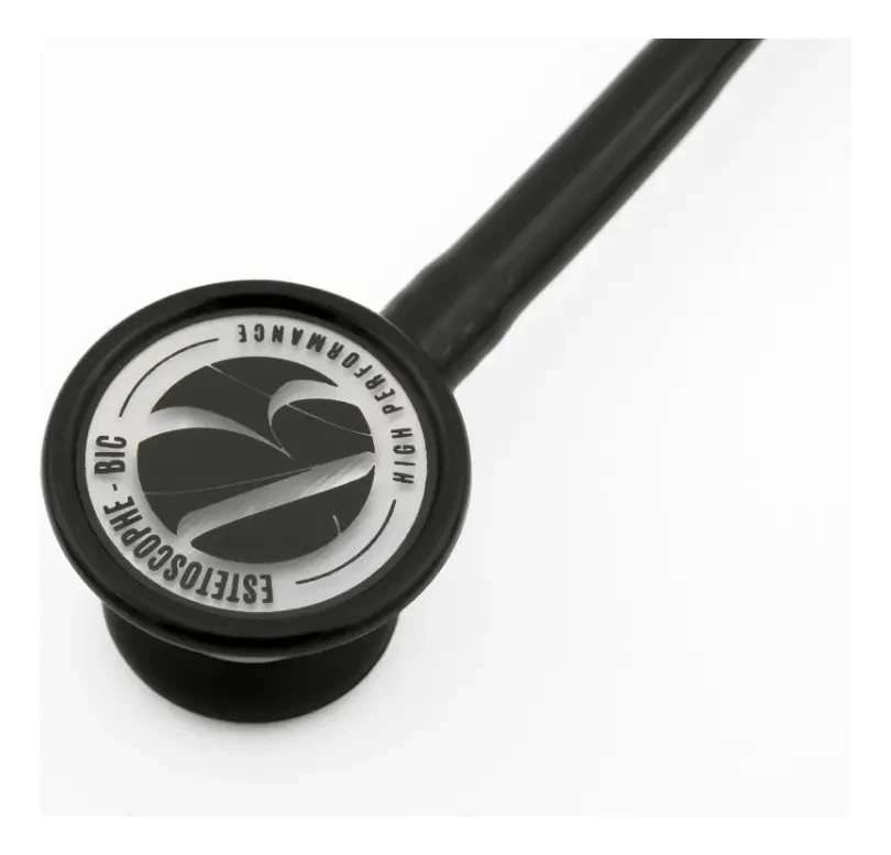 Estetoscópio BIC ES1301 Cardiológico Aço Inox Preto