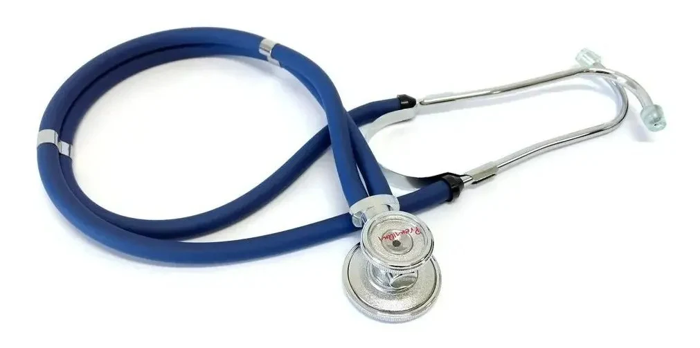 Estetoscópio Premium Rappaport Azul Adulto e Pediátrico