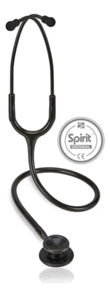 Estetoscópio Spirit MD Pro-Lite Adulto Black Edition