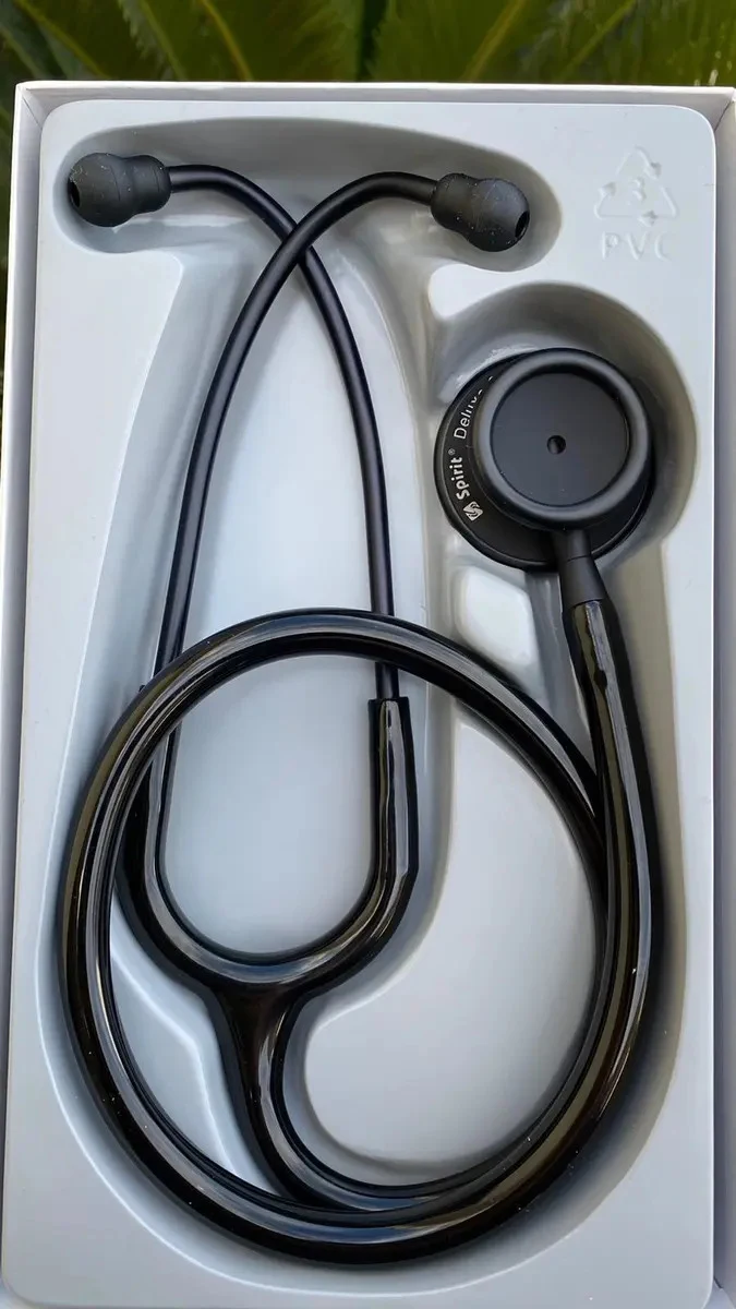 Estetoscópio Spirit MD Pro-Lite Adulto Black Edition