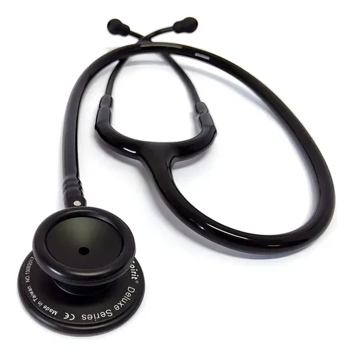 Estetoscópio Spirit MD Pro-Lite Adulto Black Edition Preto