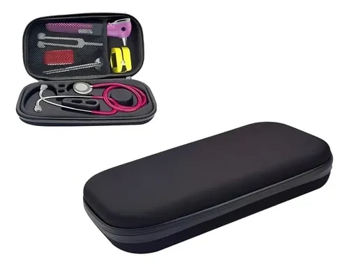 Estojo Rígido Compatível com Estetoscópio Littmann Preto