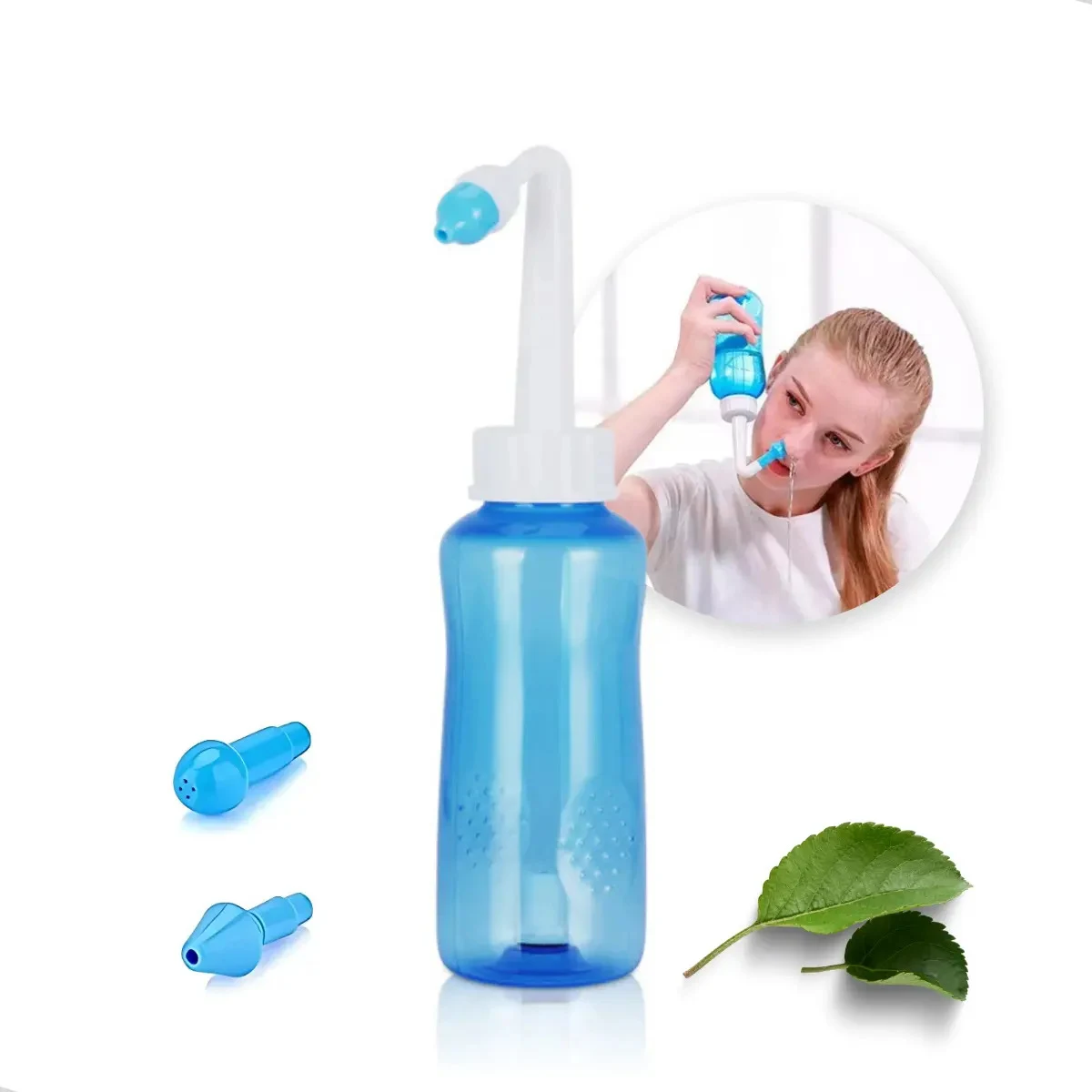 Frasco Higienizador Nasal Polaris Shop 300 mL com 2 Bicos