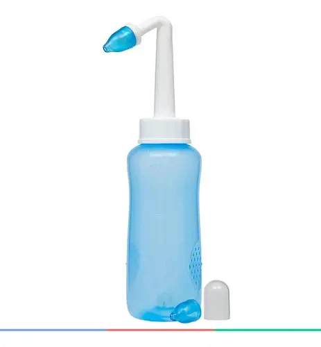 Lavador Nasal de Silicone Buba 300 mL com 2 Bicos