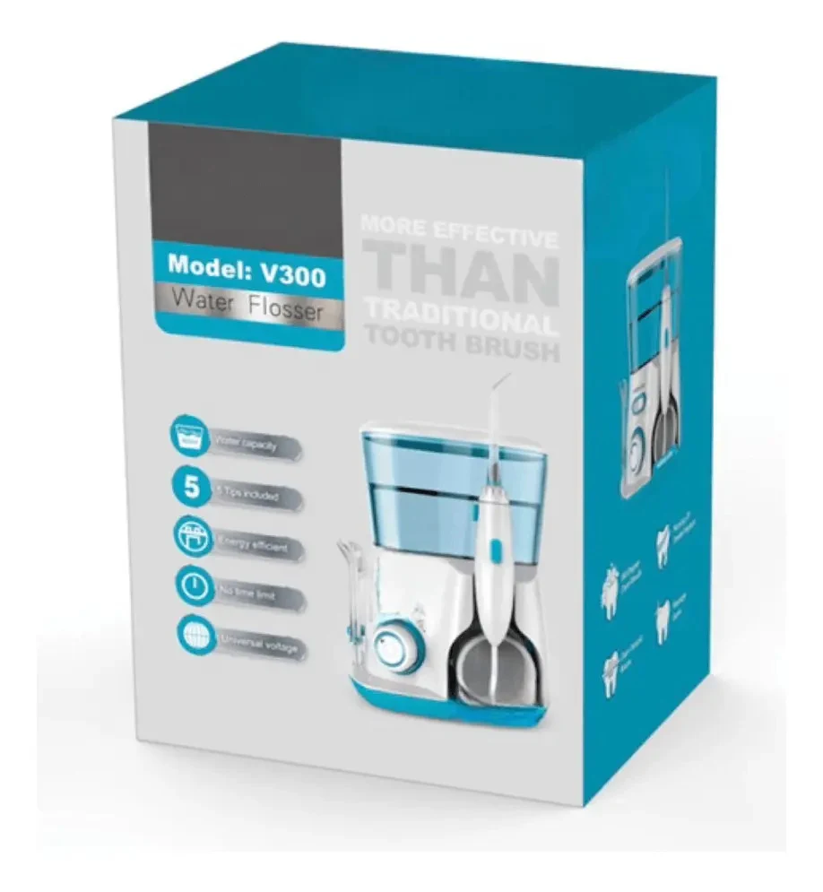Irrigador Oral Vital Body V300 Bivolt 600 mL Verde