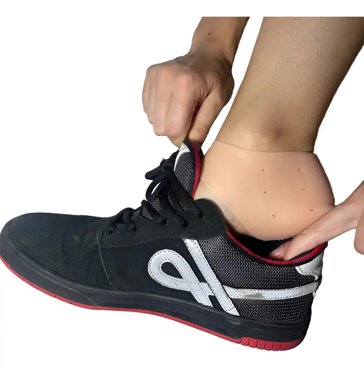 Kit com 2 Pares de Protetores de Calcanhar em Silicone PE