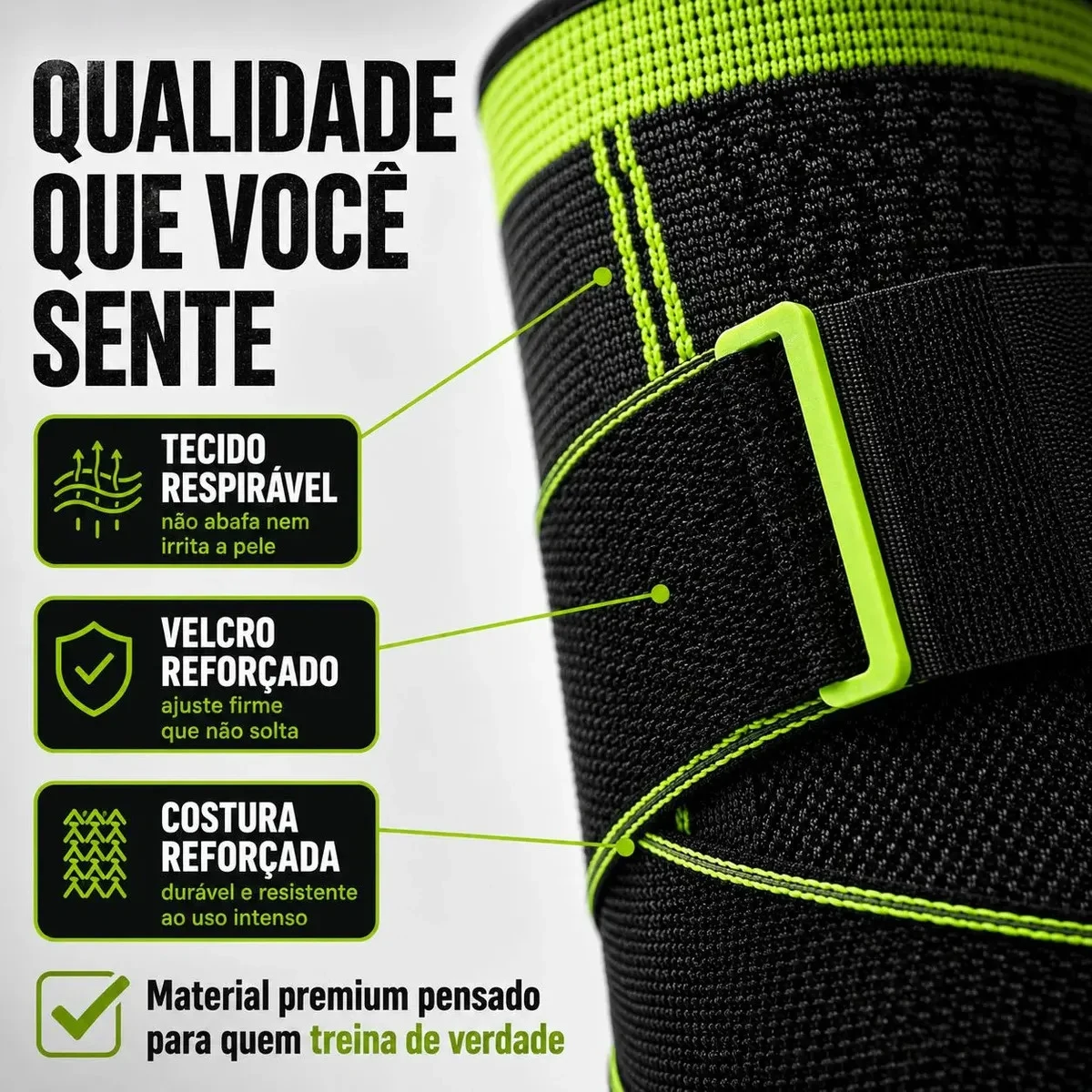 Kit 2 Tornozeleiras Sportwag com Velcro
