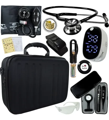 Kit BIC Enfermagem com Aparelho de Pressão e Estetoscópio
