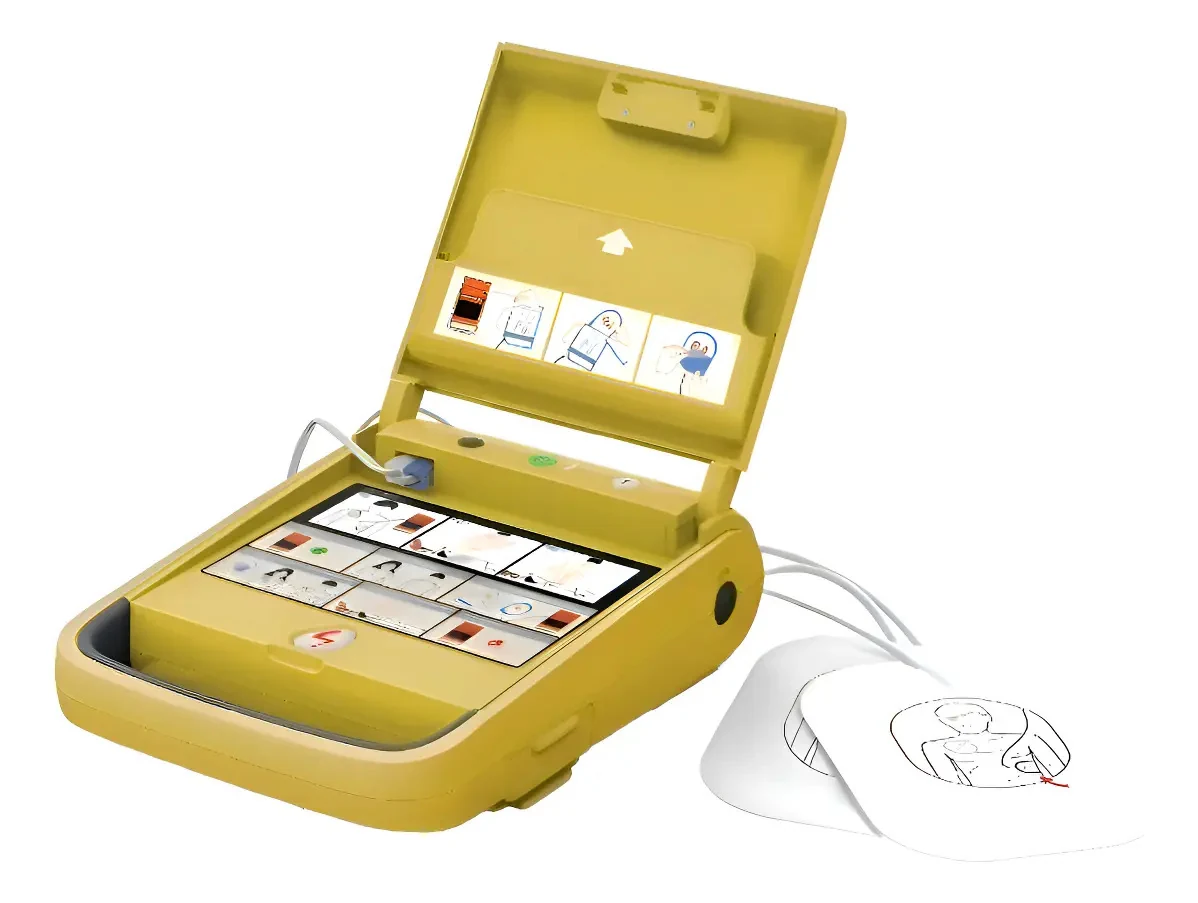 Kit Completo Desfibrilador Portátil DEA I3 + Bolsa + Armário