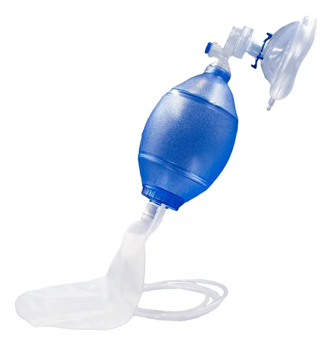 Kit EPAP/CPAP Adulto com 3 Máscaras + Reanimador em Pvc