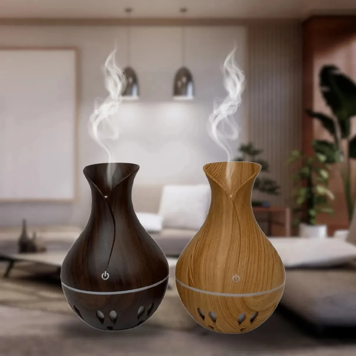 Kit Umidificador Purificador De Ar Aromatizador Lad + Aroma Cor Kit N-10