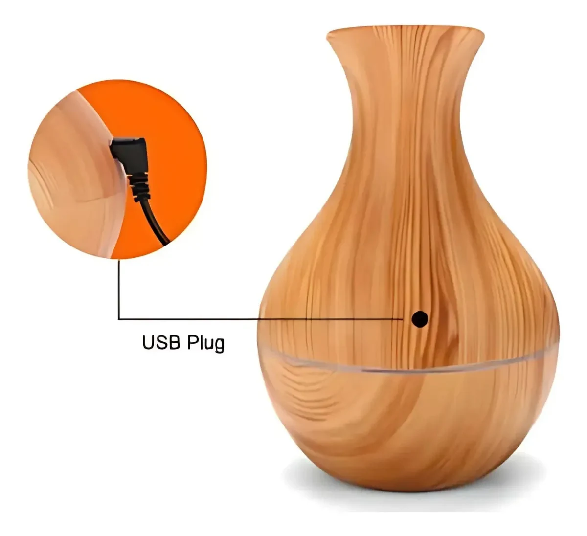 Kit Umidificador Purificador De Ar Aromatizador Lad + Aroma Cor Kit N-10