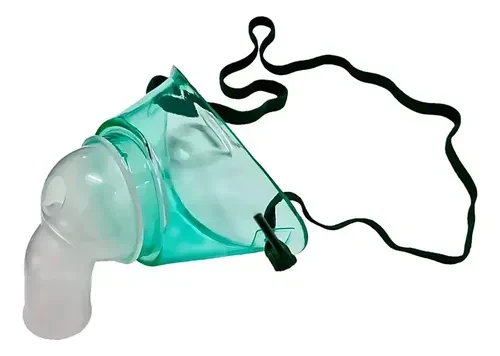 Máscara de Traqueostomia CPAP Pediátrica Foyomed com Conector Giratório