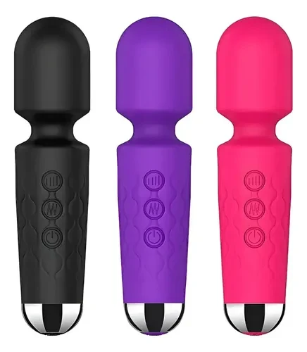 Massageador Corporal Recarregável com 20 Intensidades Bivolt