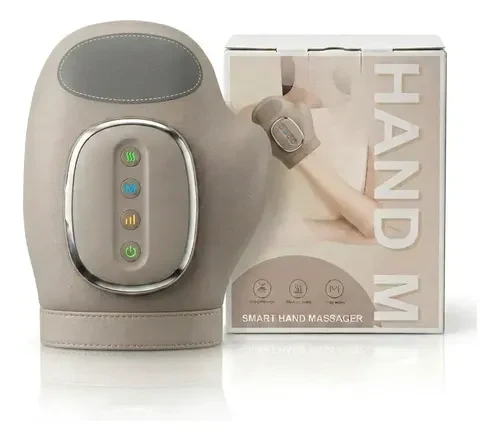 Massageador de Mão com Aquecimento e Compressão
