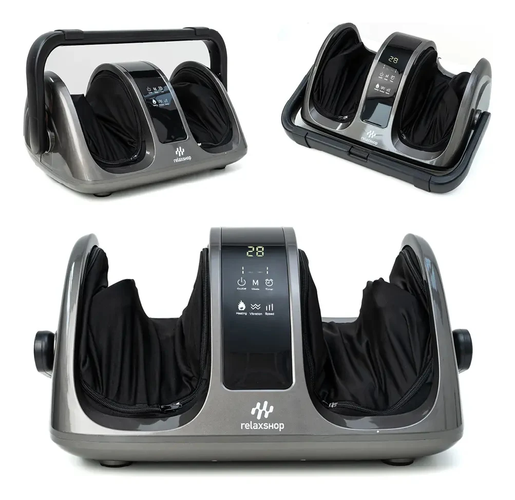 Massageador de Pernas e Pés Relaxshop Foot Massager Bivolt
