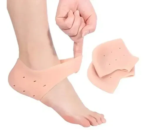 Meia Protetora de Silicone para Calcanhar – Par