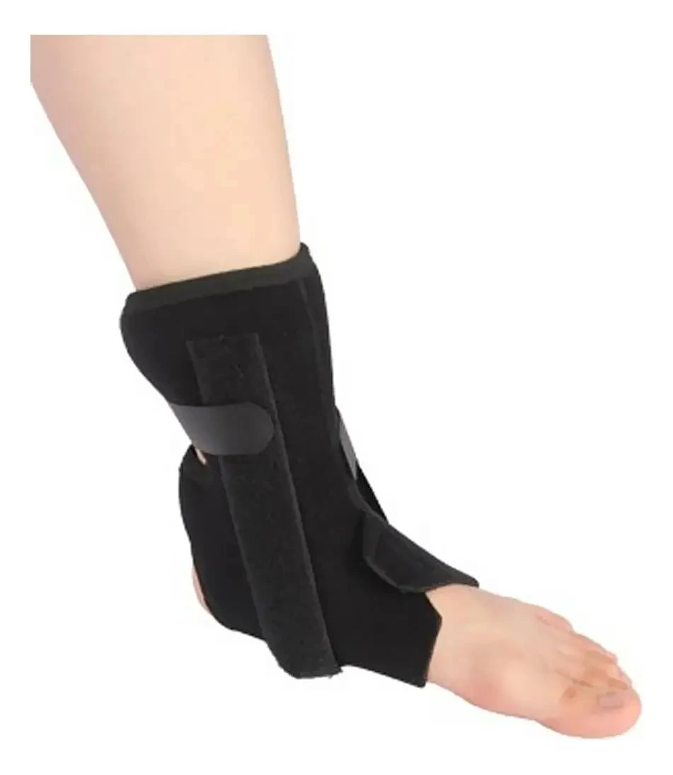 Tornozeleira Esportiva de Neoprene com Suporte – Preta