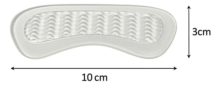 Par de Protetores de Calcanhar Calicanto em Silicone