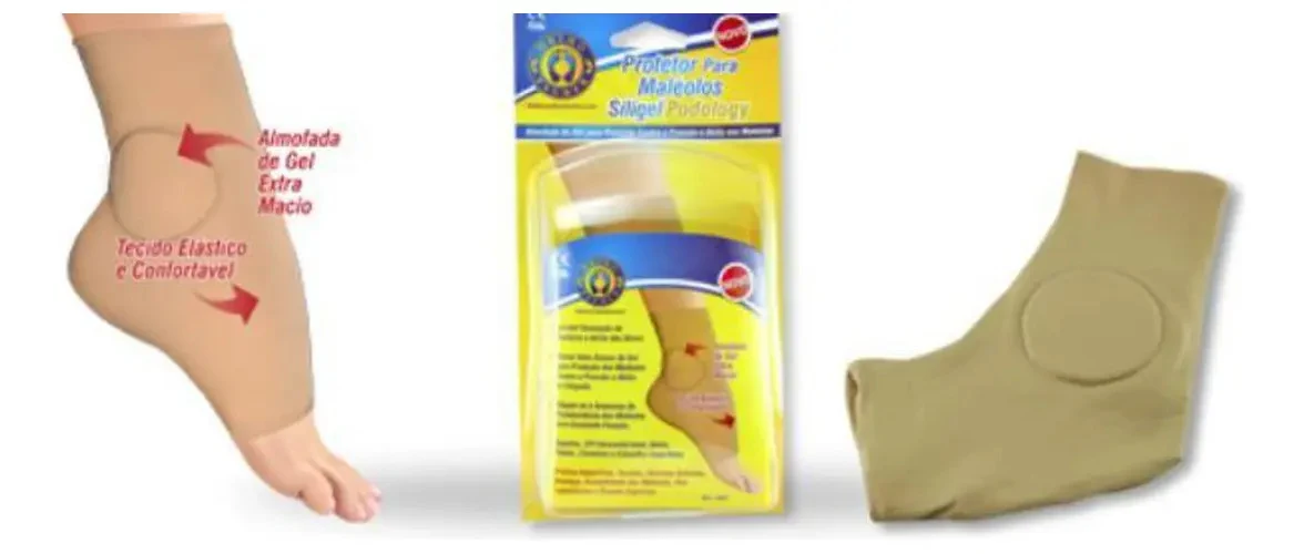 Protetor de Maléolo Ortho Pauher Siligel 4058 M