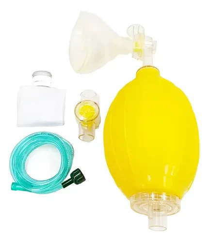 Reanimador Manual PVC Adulto Oxigel Completo