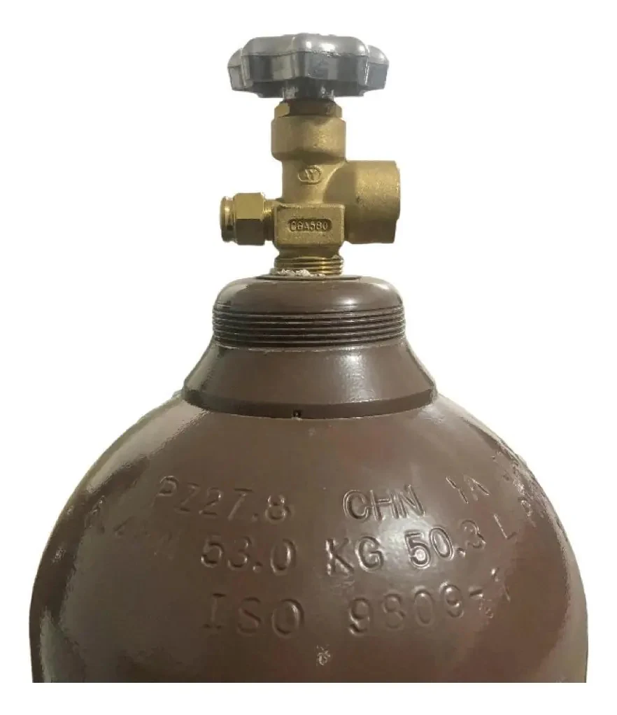Suporte para Cilindro de Oxigênio com Rodas Grande Pintado