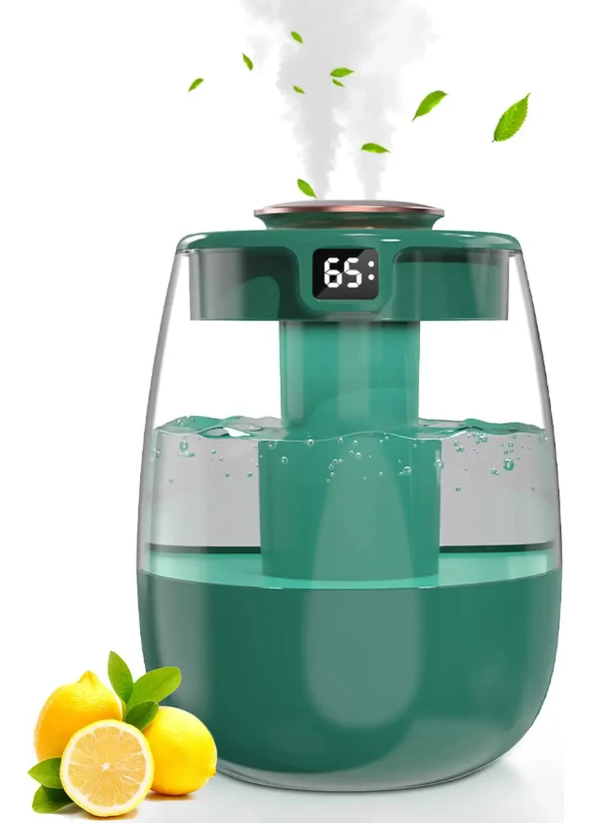 Umidificador Ar Ambiente Difusor Elétrico e Aromatizador Marrom-claro 127/220V