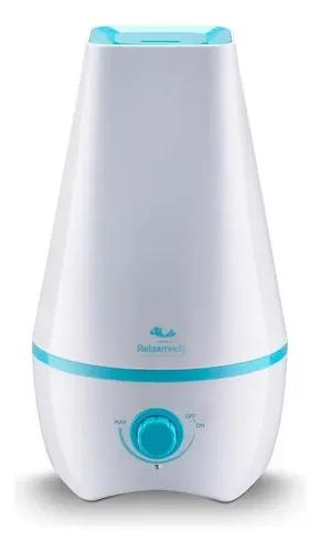 Umidificador de Ar Ultrassônico Relaxmedic Compact Air 2L Branco 127/220V