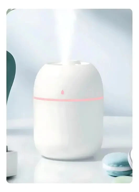 Umidificador Portátil Lehmox LEY-1785 Recarregável 220ml Branco 5V