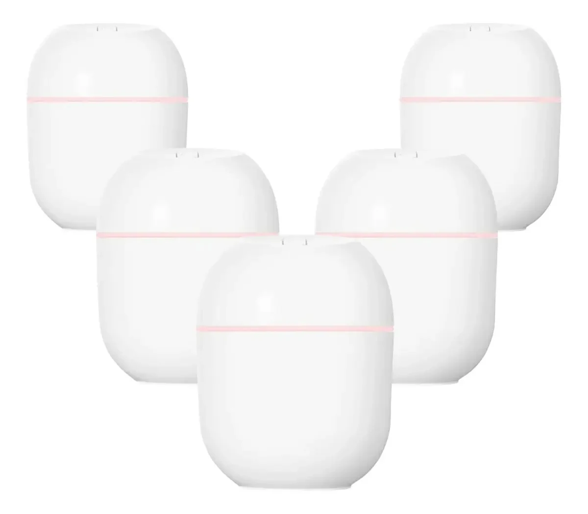 Umidificador Portátil Lehmox LEY-1785 Recarregável 220ml Branco 5V