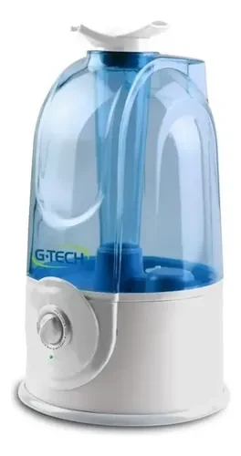 Umidificador Ultrassônico G-Tech Allergy Free Dual Bivolt Branco 127/220V